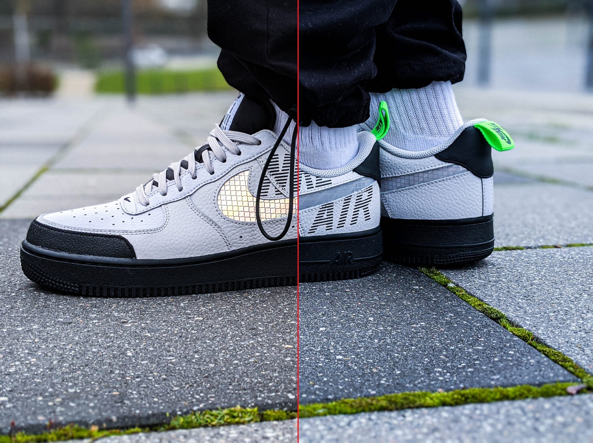 靴 AIR FORCE 1 LOW Under Construction Grey Nike Air Force 1 Low Under Construction - Grey for Sale
